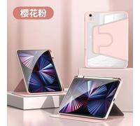 ([Cherry Blossom Pink], iPad Pro 2024 (11-inch)) Compatible with Apple iPad 11 Case 2025 New 360 Rotation Pro 13 Tablet Case Air5/6/7 Protective Case