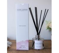 Cherry Blossom Reed Diffuser - Clyde Candles, Luxury Diffuser Oil with a Set of 7 Fibre Sticks, Best Aroma Scent for Home, Kitchen, Living Room, Bathroom. Fragrance Diffusers set with sticks