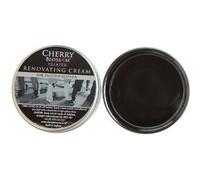 Cherry Blossom Renovating Cream for Leather Shoes, Boots, Bags, Belts and Other Accessories (Dark Brown)