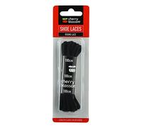 Cherry Blossom Footwear Round Lace Shoelaces, Black, 100cm