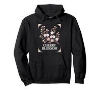 Cherry Blossom Sakura Branch Spring Floral Theme Pullover Hoodie
