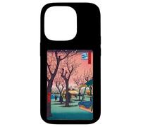 Cherry Blossom Sakura Japanese Woodblock Print - Sunset Art Case for iPhone 14 Pro