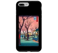 Cherry Blossom Sakura Japanese Woodblock Print - Sunset Art Case for iPhone 7 Plus/8 Plus
