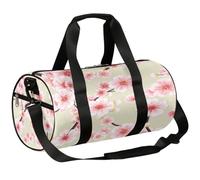 Cherry Blossom Sports Gym Bag Duffel Bags Workout Lightweight Shoulder Weekender Bag Travel Duffel Bag for Men Women(Beautiful Flowers), Cherry Blossom, 17.6(L) x 9(W) x 9(H) inch