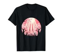 Cherry Blossom Sunset Japanese Sakura Cherry Blossom Tree T-Shirt