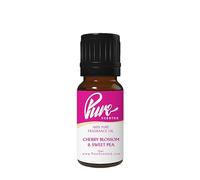 Cherry Blossom & Sweet Pea Fragrance Oil - 10ml Suitable for Candles, Wax Melts, Cosmetics, Diffusers, Soaps (Cherry Blossom & Sweet Pea)
