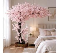 Cherry Blossom Tree Decor, Artificial Floral Tree for Events Pink-1.2 * 1M