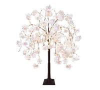 Cherry Blossom Tree with LED Lights - Lighted Tree with 8 Modes for Christmas, Wedding, Party Indoor/Outdoor Decor
