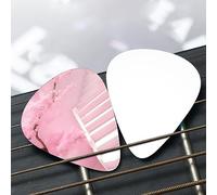 Cherry blossom white staircase Patterned guitar pick set - (thin/medium/thick), widely compatible with all kinds of stringed instruments,