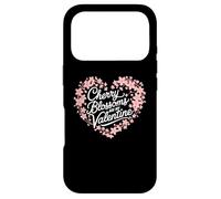 Cherry Blossoms Are My Valentine Flower Valentines Day Case for iPhone 17 Pro