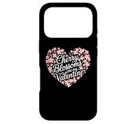 Cherry Blossoms Are My Valentine Flower Valentines Day Case for iPhone 17 Pro