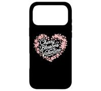 Cherry Blossoms Are My Valentine Flower Valentines Day Case for iPhone 17 Pro Max