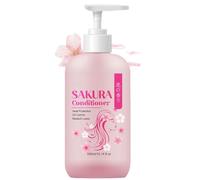 Cherry Blossoms Conditioner, Soft Hair Conditioner Deep Hydration Frizz Control, Repairs & Strengthens Dry/Dehydrated Hair, Leaves Hair Soft Smooth & Adds Shiny for Women & Girls, 300ml