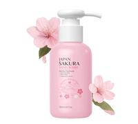 Cherry Blossoms Foaming Hand Soap with Pump Dispenser, Moisturizing Liquid Hand Wash, All Natural, Alcohol-Free, Cruelty-Free, Deep Cleansing with Skin Conditioners, Gentle for All Skin Types