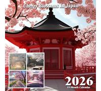 Cherry Blossoms In Japan 2026 Calendar: Delicate petals marking the arrival of spring’s grace