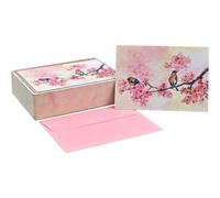 Cherry Blossoms in Spring Note Cards (14 cards, 15 self-sealing envelopes)