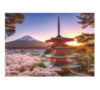 Ravensburger Fuji Cherry Blossom View 1000 Piece Jigsaw Puzzle