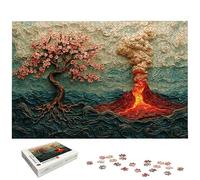 Cherry Blossoms Jigsaw Puzzles for Adults 3000, 3000 Piece Jigsaw Puzzles for Adults, Tree Jigsaws with Exquisite Packaging Box, Impossible Puzzle for Home Decor, Gifts for Women, Gifts for Men, -5903
