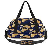 Cherry Blossoms Kids Overnight Duffle Bags for Girls Boys, Japanese Style Lightweight Sports Gym Bag for Kids，Small Overnight Weekender Carry on Travel Bags Dance Bag, Cherry Blossoms, 18.5L x 7.8W x