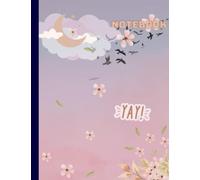 Cherry Blossoms Notebook 160 Pages A4 Dot Grid Journal: Falling Cherry Blossoms Journal, Blue Pink Sky Floral Diary, Sakura Themed Gifts