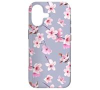Cherry Blossoms on lilac cute flowers floral Case for iPhone 17