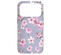 Cherry Blossoms on lilac cute flowers floral Case for iPhone 17 Pro