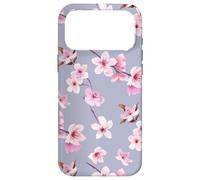 Cherry Blossoms on lilac cute flowers floral Case for iPhone 17 Pro Max