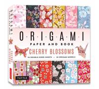 Cherry Blossoms Origami Paper and Book : 20 Easy Models with 96 High Quality Folding Sheets (Double-Sided)