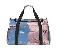 Cherry Blossoms Print Hand Travel Bag Ideal for Long-Distance Travel and Daily Use