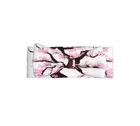 Cherry Blossoms Tree Baby Bow Headband for Girls - Soft & Stretchy Polyester Infant Headband, Perfect for Newborns, 0-6 Months, Baby Gift, Photo Prop