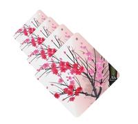 Cherry blossoms Tree Car Air Freshener Cards for Women Men 4 Pack Cute Car Accessories Long Lasting Scent Car Diffuser Hanging Auto Aromatherapy Tablets Car Fresheners Gifts