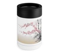 Cherry Blossoms Tree Print Can Cooler 12oz | Insulated Can Holders for Drinks 12oz Cans - Beer, Seltzer, and Soda, Portable, Durable