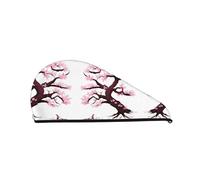Cherry Blossoms TreeShower Capï¼šgood water absorption performance and is suitable for fairies with all kinds of hair types