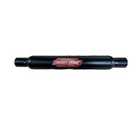 Cherry Bomb Middle Silencer Exhaust 3 Inch Case Width, 18 Inch Case Length Red