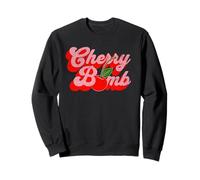 Cherry Bomb Retro 70s Vintage Style Cute Sweatshirt