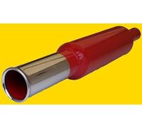 Cherry Bomb Tail Silencer (Round) 2 1/8" Inlet