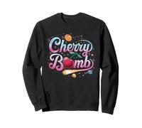 Cherry Bomb Tshirt Women Men Cherries Roller Derby Retro 70s Sweatshirt
