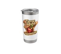 Cherry Bomb Vintage Tattoo Style Retro Explosive Design Stainless Steel Insulated Tumbler