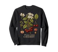 Cherry Botanical Fruit Tree Vintage Style Sweatshirt