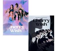 CHERRY BULLET [ CHERRY WISH ] 2nd Mini Album ( DAZZLE / FASCINATE - RANDOM VER. ) ( CD+FOLDED POSTER(LIMITED!)+96p Photo Book+Post Card+Love In Photo Card+Dream In Photo Card+Selfie Photo Card )