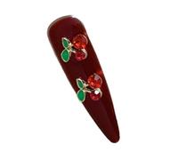 Cherry Bullet Hairpin Hair Clip Sweet Hairpin Ponytail Holder Crystal Hair Clip Bang Clip Cherry for Women