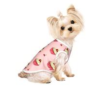 Cherry Cake Pet Breathable Sleeveless T-shirt L for Small Dogs and Cats, Soft, Comfortable, Stylish
