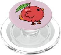 Cherry Chick Cute Fruit Animal Pun Art | Sweet Spring Vibes PopSockets PopGrip for MagSafe