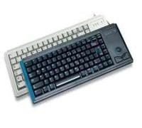 CHERRY Compact-Keyboard G84-4400 - Keyboard - PS/2 - English - light g