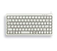CHERRY Compact Keyboard, QWERTY, 83 keys, Combi USB/PS2, Light Grey