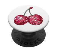 Cherry Disco Balls Cherries PopSockets Adhesive PopGrip