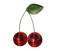 Cherry Disco Balls Decor | Cherry Hanging Disco Ball, Glass Ball DJ Dance Club Stage Ball For Lighting Home Business