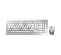 CHERRY DW-0310GB Wireless Keyboard and Mouse Silver/White