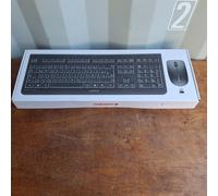 Cherry Desktop Keyboard Mouse 2.4 GHz Wireless DW3000 UK Layout Full Size