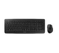 CHERRY DW 5100, Wireless Desktop Set, EU Layout (QWERTY), 2.4 GHz RF, Plug & Play, Ergonomic Right-Handed Mouse, Battery-Operated Black